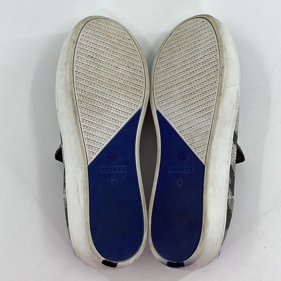 Rothy’s The Kids sneaker Gray Camo Size 4 Tennis Shoe - Picture 6 of 8